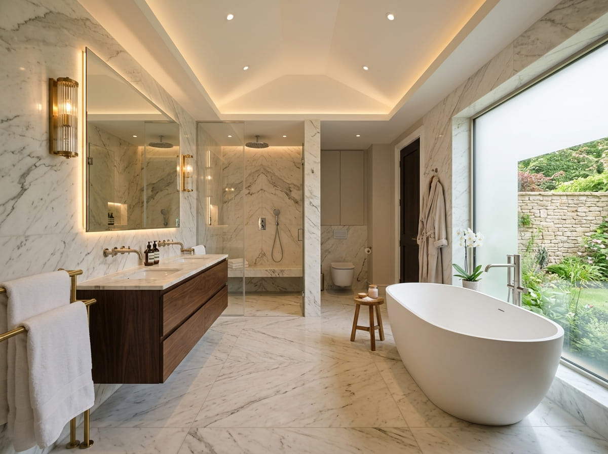 Custom Bathroom Renovation in Bonham