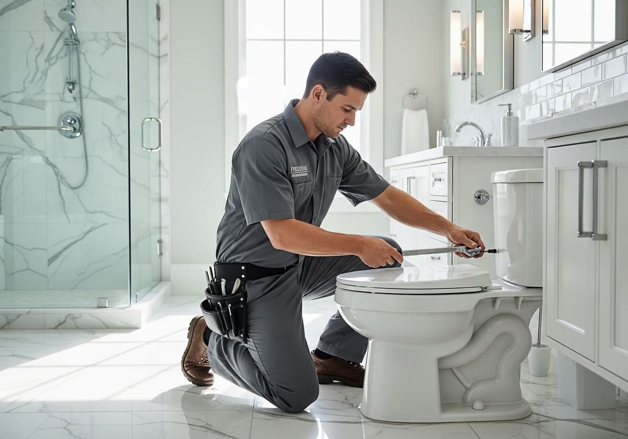 Toilet Repair & Installation in Bonham